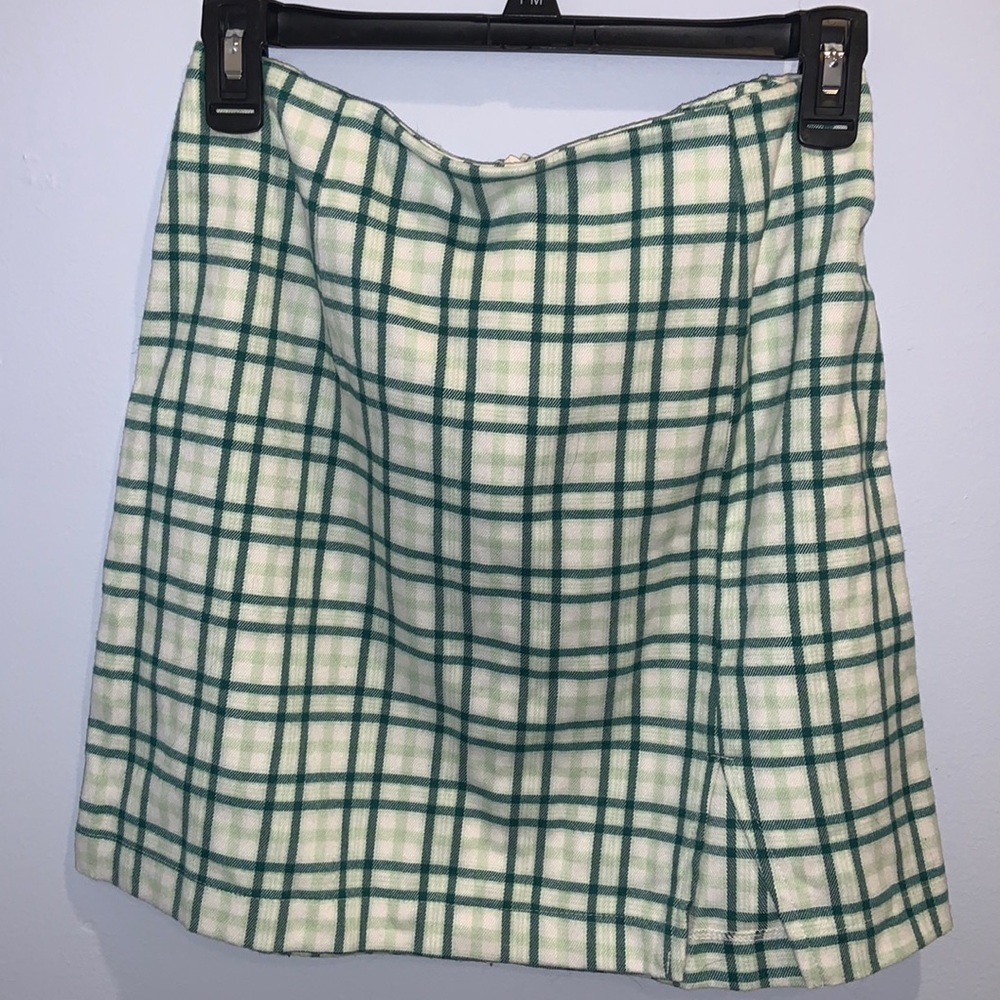 Plaid skirt